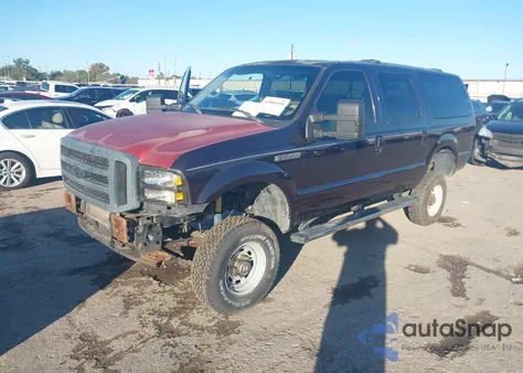 2000 Ford Excursion Limited из США, поврежденный, VIN 1FMNU43S5YEC60578
